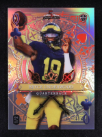 Bryce Underwood 2024 Wild Card 5 Card Draw Stacked Deck Queen Of Clubs Silver #SDJC-BUN RC #1/2 at PristineAuction.com