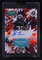 Bhayshul Tuten 2025 Wild Card Splat Autographs Prismatic Red #SUSCLA13BTA RC #1/1 at PristineAuction.com