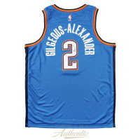 Shai Gilgeous-Alexander Signed Thunder Nike Authentic Jersey (Panini) at PristineAuction.com