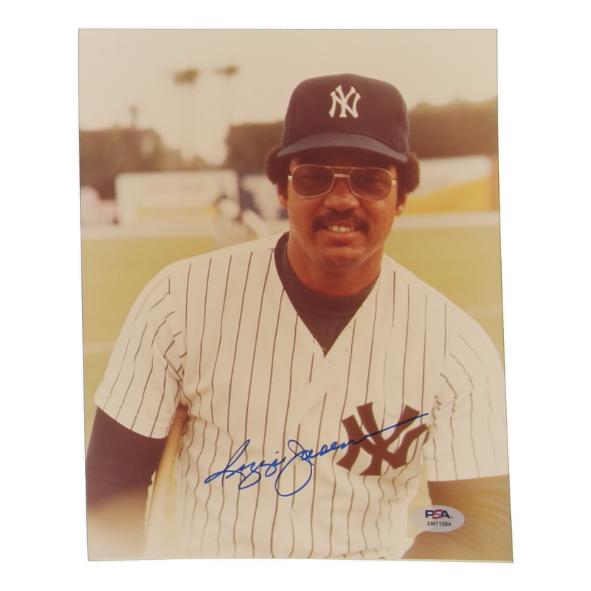 Reggie Jackson Signed Yankees 8x10 Photo (PSA) at PristineAuction.com Reggie Jackson Signed Yankees 8x10 Photo (PSA) at PristineAuction.com