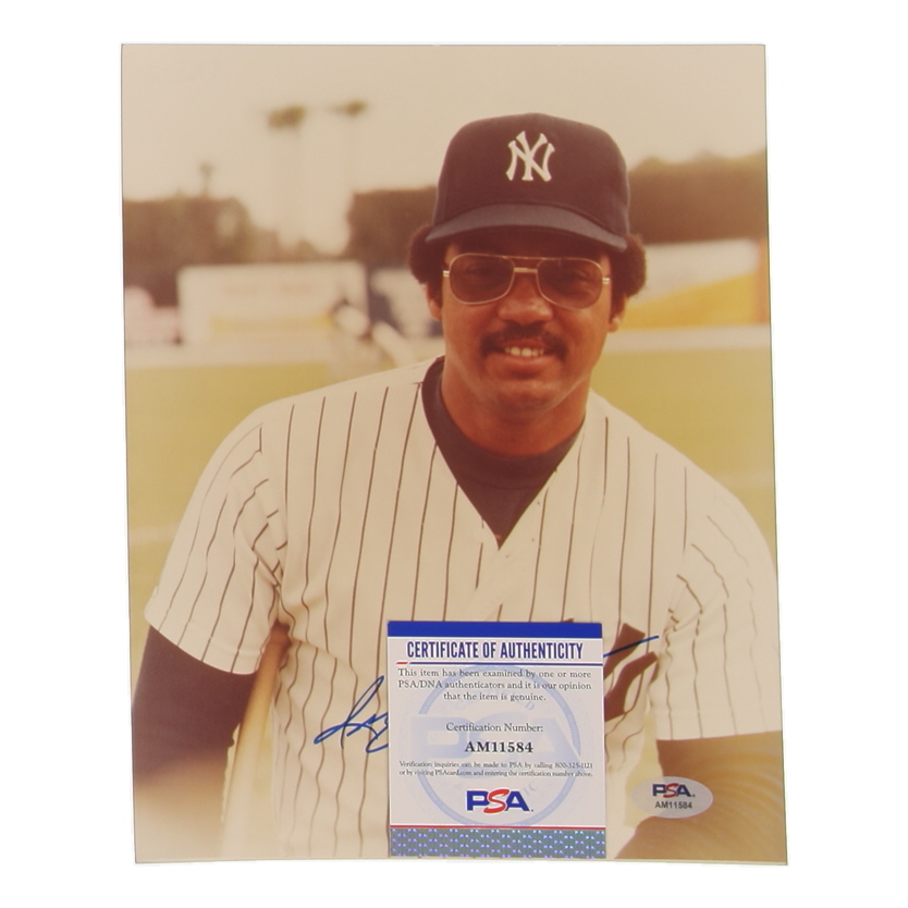 Reggie Jackson Signed Yankees 8x10 Photo (PSA) at PristineAuction.com Reggie Jackson Signed Yankees 8x10 Photo (PSA) at PristineAuction.com