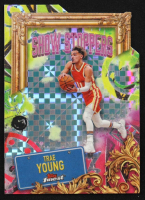 Trae Young 2023-24 Finest Showstoppers Checkerboard Refractors #SS3 at PristineAuction.com