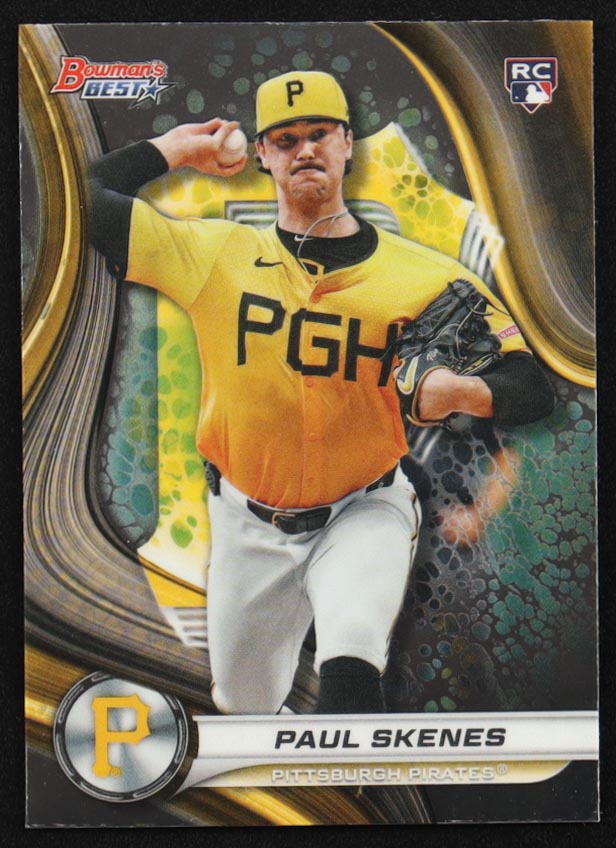Paul Skenes 2024 Bowman's Best #53 RC at PristineAuction.com Paul Skenes 2024 Bowman's Best #53 RC at PristineAuction.com