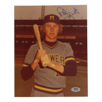 Robin Yount Signed Brewers 8x10 Photo (PSA) at PristineAuction.com