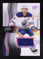 Connor McDavid 2023-24 Upper Deck Premier Jerseys #1 at PristineAuction.com