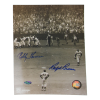 Bobby Thomson & Ralph Branca Signed "Shot Heard Around The World" 8x10 Photo (Steiner) at PristineAuction.com