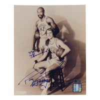 Nate Thurmond & Rick Barry Signed Warriors 8x10 Photo (AIV) at PristineAuction.com