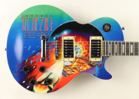 Steve Perry Guitar with Signed Custom Insert Pickguard (AutographCOA & AutographPros) at PristineAuction.com