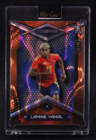 Lamine Yamal 2024 Wild Card Alumination Orange Crosshatch Foil #ABC-LY5 RC #22/40 at PristineAuction.com
