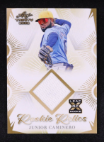Junior Caminero 2023 Leaf Trinity Mega Box Rookie Relics #RR30 RC at PristineAuction.com