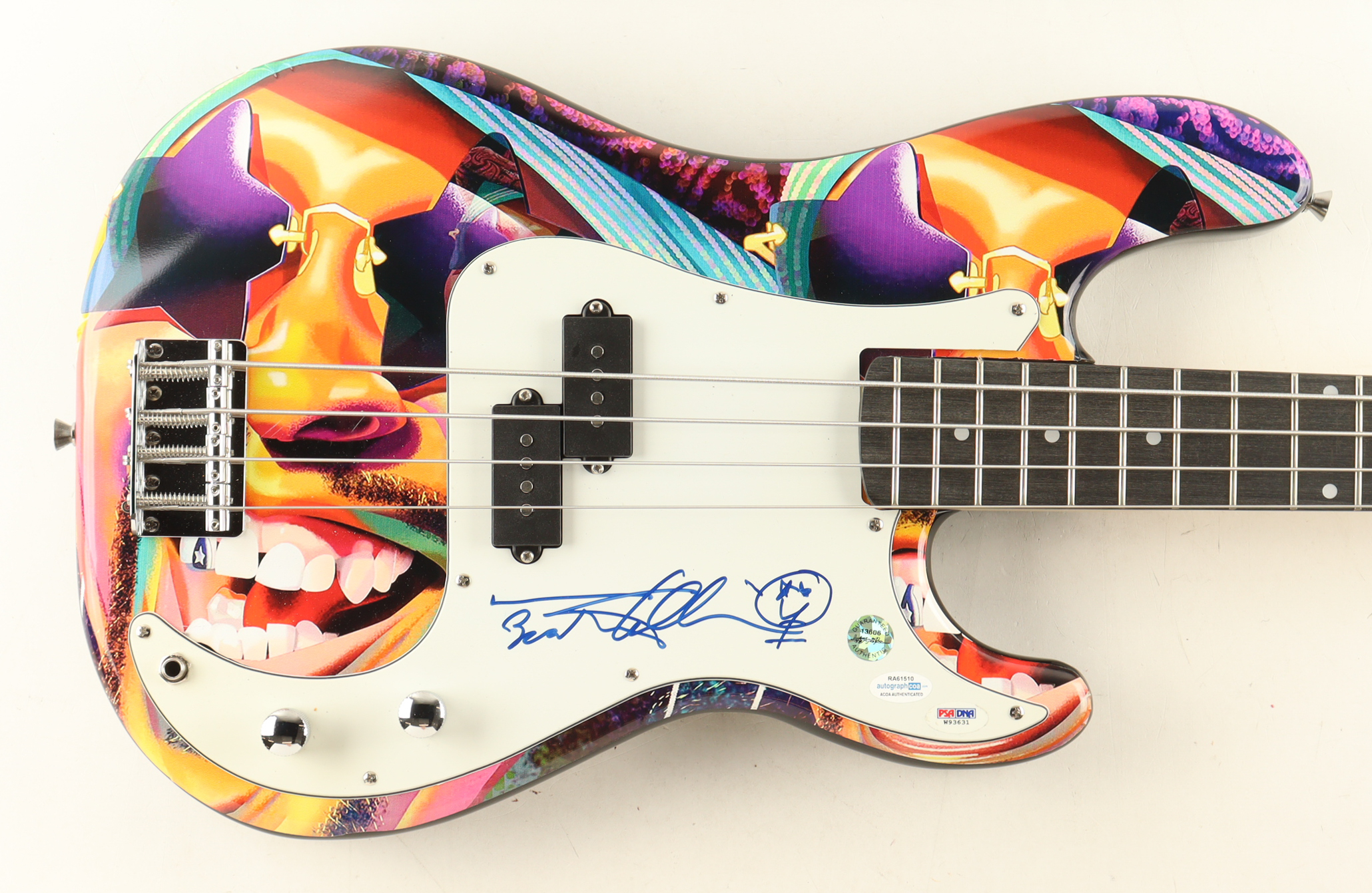 Bootsy Collins Signed Custom 39" Electric Guitar (PSA & ACOA) at PristineAuction.com Bootsy Collins Signed Custom 39" Electric Guitar (PSA & ACOA) at PristineAuction.com