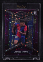 Lamine Yamal 2024 Wild Card Alumination Purple Lazer #ABC-LY12 RC #18/30 at PristineAuction.com