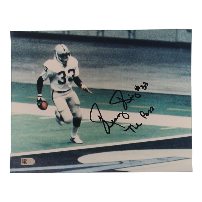 Kenny King Signed Raiders 8x10 Photo Inscribed "The Pass" (AIV) at PristineAuction.com Kenny King Signed Raiders 8x10 Photo Inscribed "The Pass" (AIV) at PristineAuction.com
