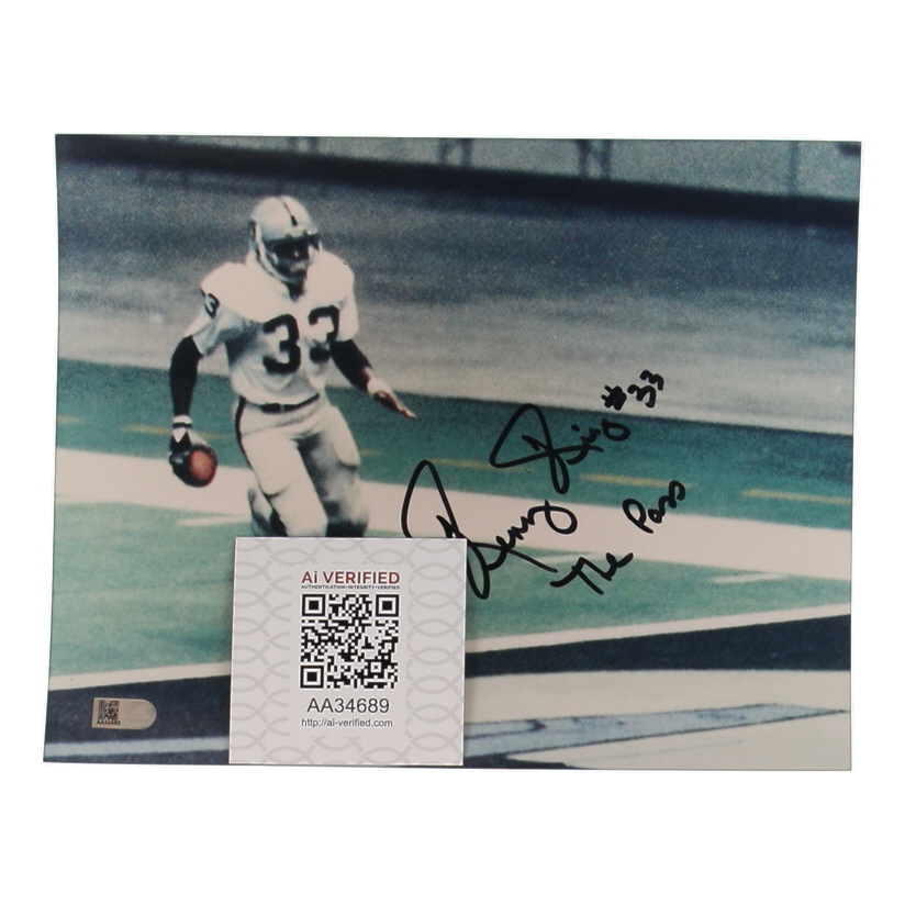 Kenny King Signed Raiders 8x10 Photo Inscribed "The Pass" (AIV) at PristineAuction.com Kenny King Signed Raiders 8x10 Photo Inscribed "The Pass" (AIV) at PristineAuction.com