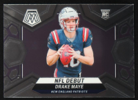 Drake Maye 2024 Panini Mosaic #273 DEB RC at PristineAuction.com