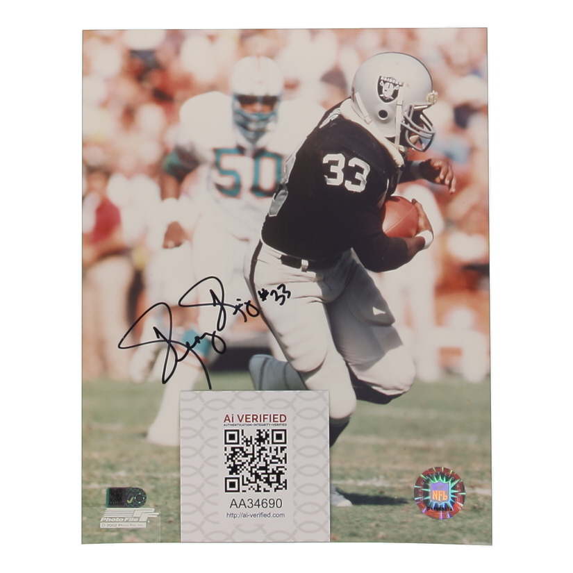 Kenny King Signed Raiders 8x10 Photo (AIV) at PristineAuction.com Kenny King Signed Raiders 8x10 Photo (AIV) at PristineAuction.com