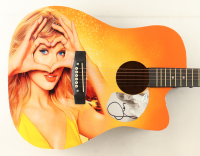 Taylor Swift Guitar with Signed Custom Insert Pickguard (ACOA & AutographPros) at PristineAuction.com