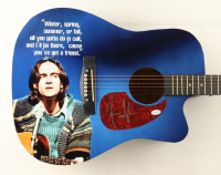 James Taylor Guitar with Signed Custom Insert Pickguard (ACOA & AutographPros) at PristineAuction.com