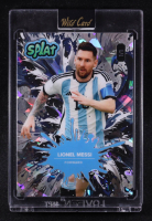 Lionel Messi 2024 Wild Card Splat #SBONESb09-LM RC #1/1 at PristineAuction.com