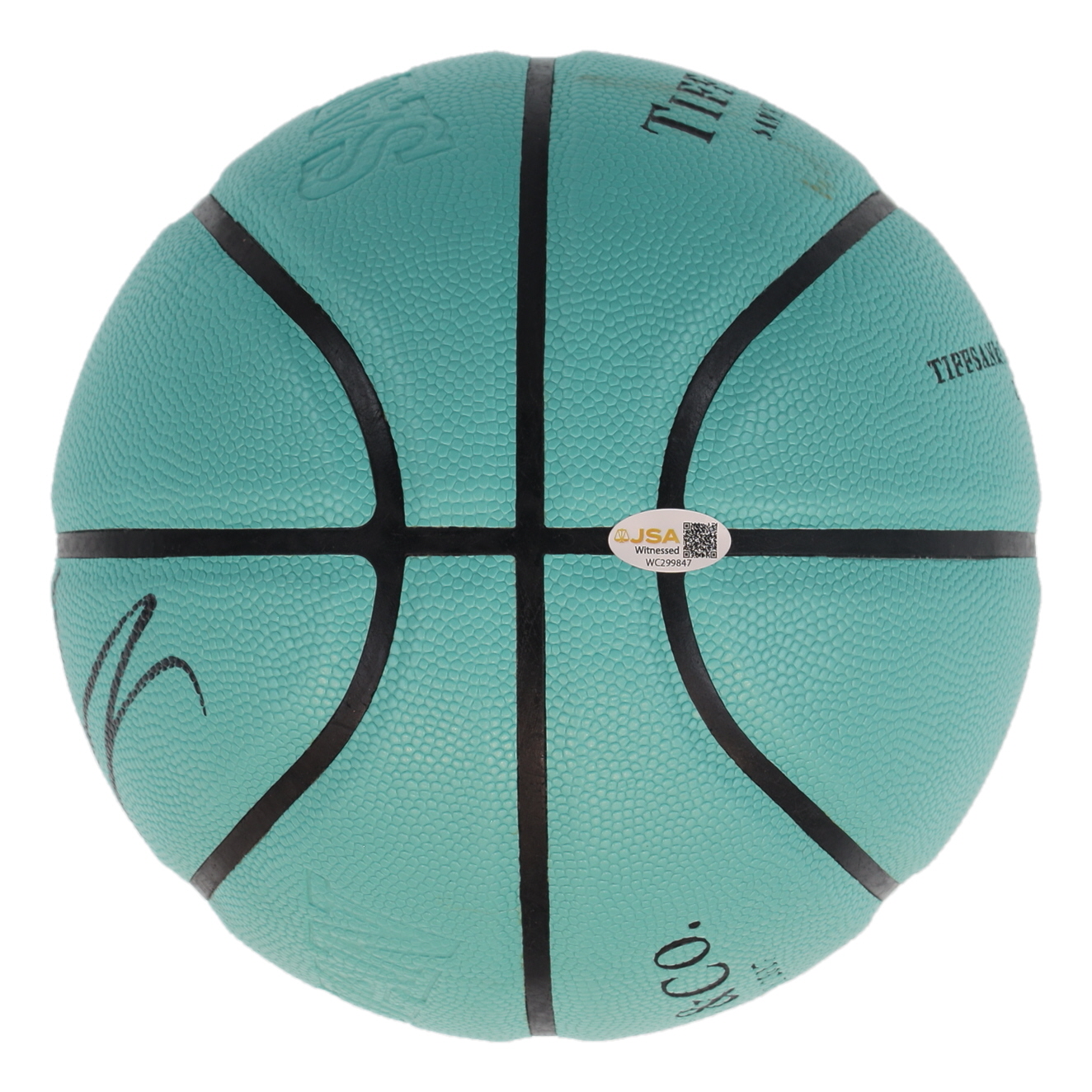 Dennis Rodman Signed Tiffany Blue Basketball (JSA) at PristineAuction.com Dennis Rodman Signed Tiffany Blue Basketball (JSA) at PristineAuction.com