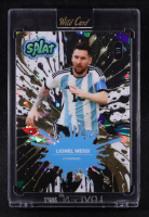 Lionel Messi 2024 Wild Card Splat #SBGOL01-LM1 RC #1/1 at PristineAuction.com