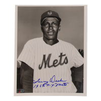Sammy Drake Signed Mets 8x10 Photo Inscribed "1962 N.Y. Mets" (AIV) at PristineAuction.com