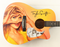 Taylor Swift Signed Guitar Custom Insert Pickguard (ACOA) at PristineAuction.com
