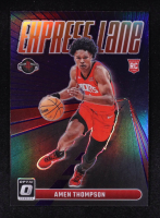 Amen Thompson 2023-24 Donruss Optic Express Lane Purple #2 RC at PristineAuction.com