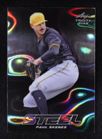 Paul Skenes 2023 Leaf Trinity Mega Box Steel Lava #S53 RC at PristineAuction.com