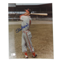 Stan Musial Signed Cardinals 8x10 Photo (AIV) at PristineAuction.com