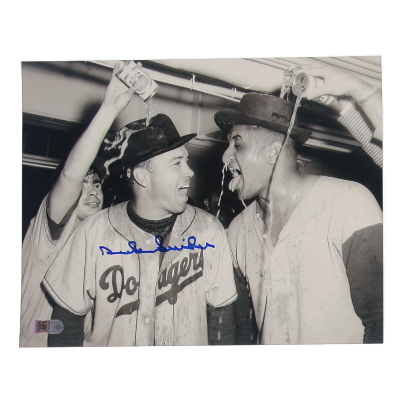Duke Snider Signed Dodgers 8x10 Photo (AIV) at PristineAuction.com Duke Snider Signed Dodgers 8x10 Photo (AIV) at PristineAuction.com