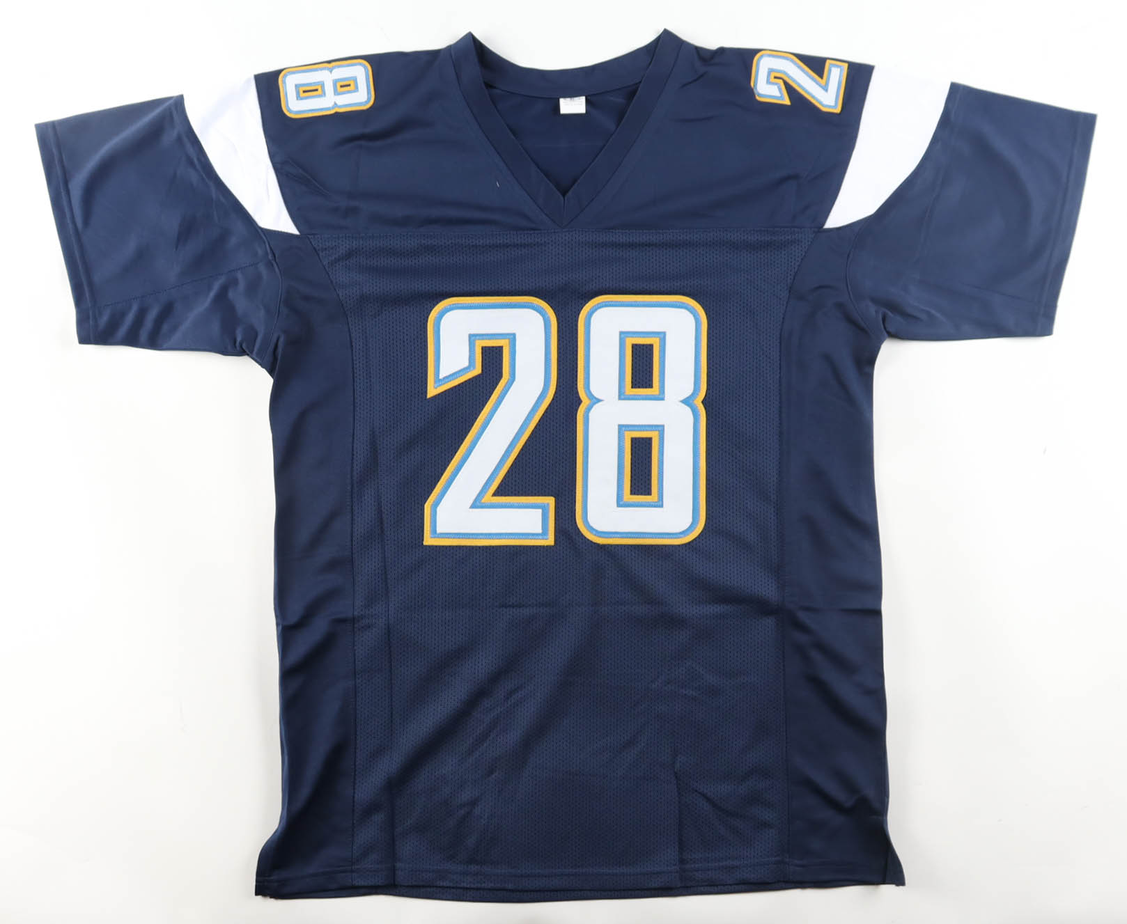 Melvin Gordon Signed Jersey Inscribed "Air Gordon" (JSA) at PristineAuction.com Melvin Gordon Signed Jersey Inscribed "Air Gordon" (JSA) at PristineAuction.com