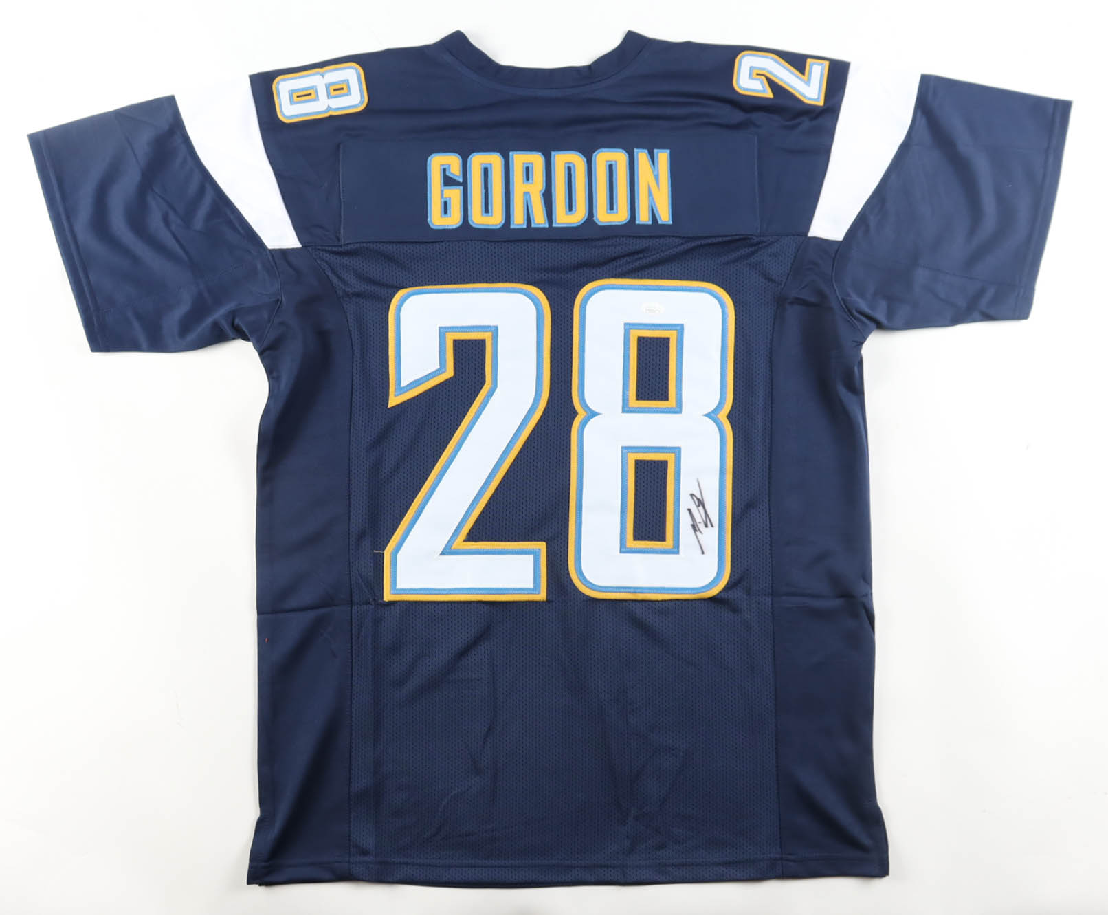 Melvin Gordon Signed Jersey (JSA) at PristineAuction.com Melvin Gordon Signed Jersey (JSA) at PristineAuction.com