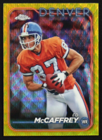 Ed McCaffrey 2024 Topps Chrome Yellow Wave Refractors #63 #16/75 at PristineAuction.com