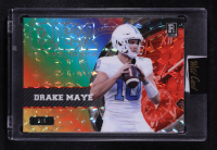 Drake Maye 2023 Wild Card QB1 On The Clock #OCW-DM2 RC #1/1 at PristineAuction.com