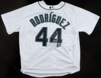 Julio Rodriguez Signed Mariners Nike Authentic Jersey Inscribed "22 AL ROY" (Fanatics & MLB) at PristineAuction.com