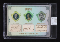 J.J. Rousseau / Montesquieu / Marcel Proust 2024 Eternal Triple History Relic #NNO #12/50 at PristineAuction.com