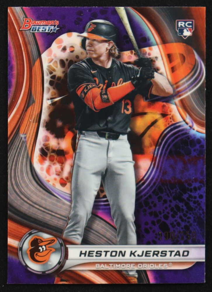Heston Kjerstad 2024 Bowman's Best Purple Refractors #12 #190/250 RC