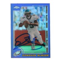 Donovan McNabb Signed 2000 Topps Chrome Refractor Card #55 (JSA) at PristineAuction.com