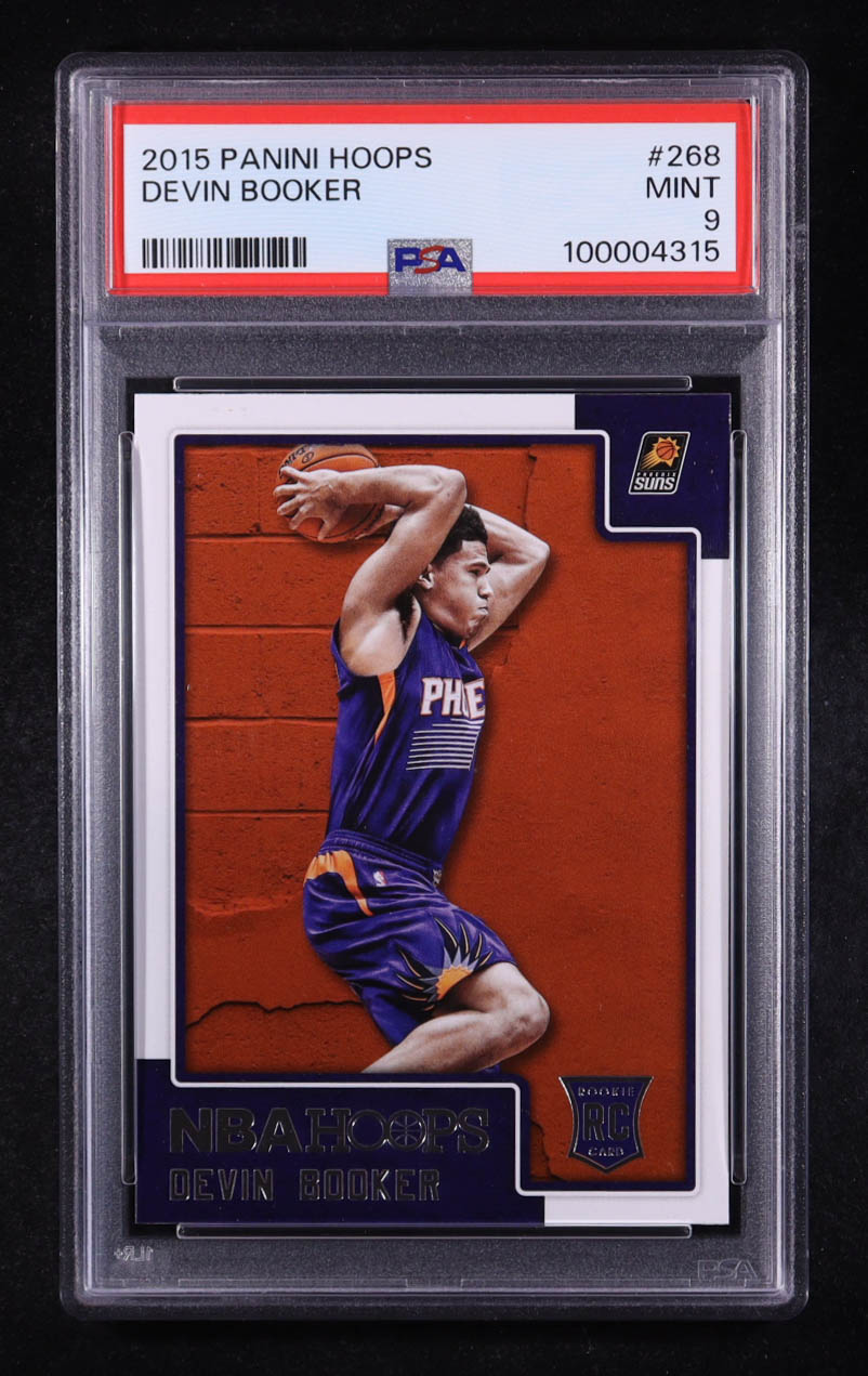 Devin Booker 2015-16 Hoops #268 RC (PSA 10) at PristineAuction.com Devin Booker 2015-16 Hoops #268 RC (PSA 10) at PristineAuction.com
