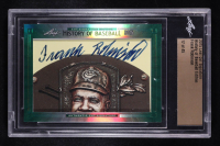 Frank Robinson 2015 Leaf Cut Signature History Of Baseball #NNO #17/45 (Leaf) at PristineAuction.com