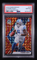 D'Andre Swift 2020 Panini Mosaic Mosaic Reactive Orange #215 RC (PSA 10) at PristineAuction.com