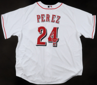 Tony Perez Signed Reds Nike Authentic Jersey Inscribed "HOF 2000" (Fanatics & MLB) at PristineAuction.com