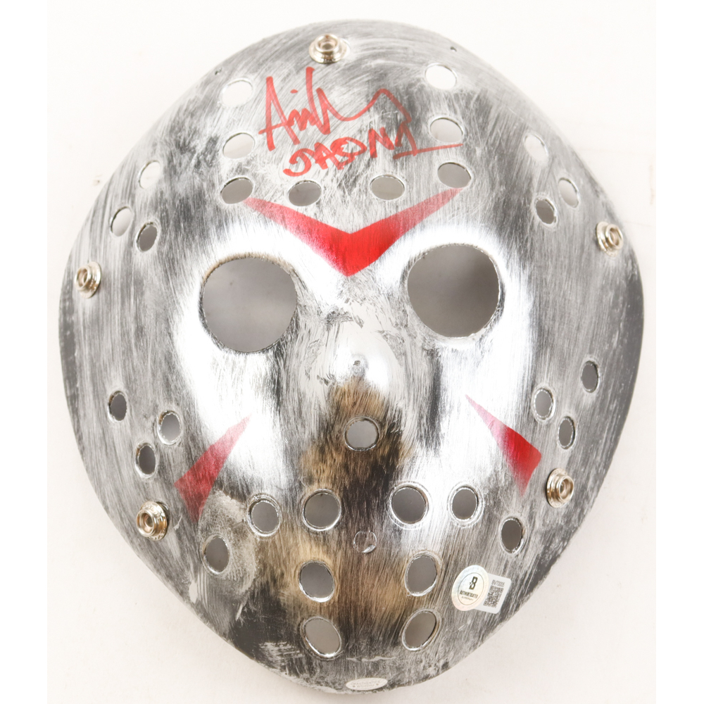 Ari Lehman Signed "Friday the 13th" Mask Inscribed "Jason 1" (Beckett) at PristineAuction.com