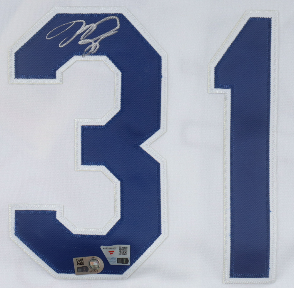 Mike Piazza Signed Dodgers Mitchell & Ness Authentic Jersey (Fanatics & MLB) at PristineAuction.com Mike Piazza Signed Dodgers Mitchell & Ness Authentic Jersey (Fanatics & MLB) at PristineAuction.com