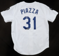 Mike Piazza Signed Dodgers Mitchell & Ness Authentic Jersey (Fanatics & MLB) at PristineAuction.com