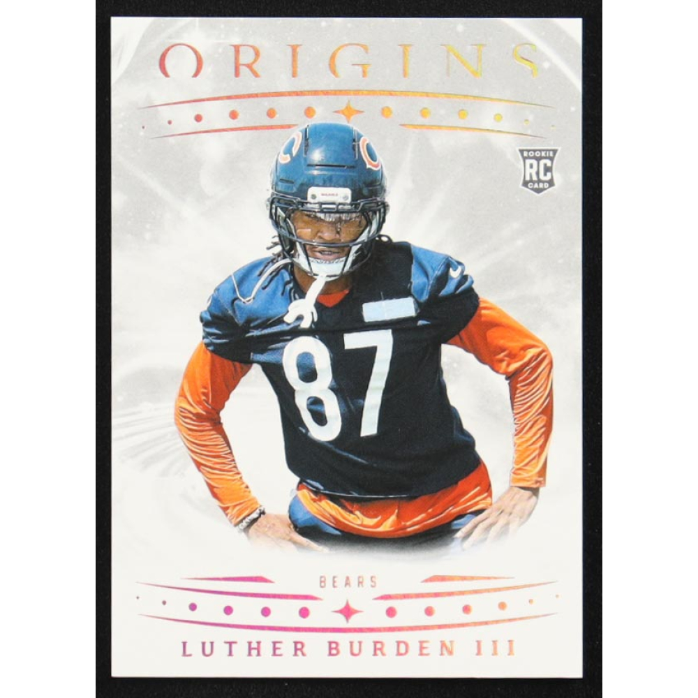 Luther Burden III 2025 Panini Origins Rookie Variation #147 RC at PristineAuction.com