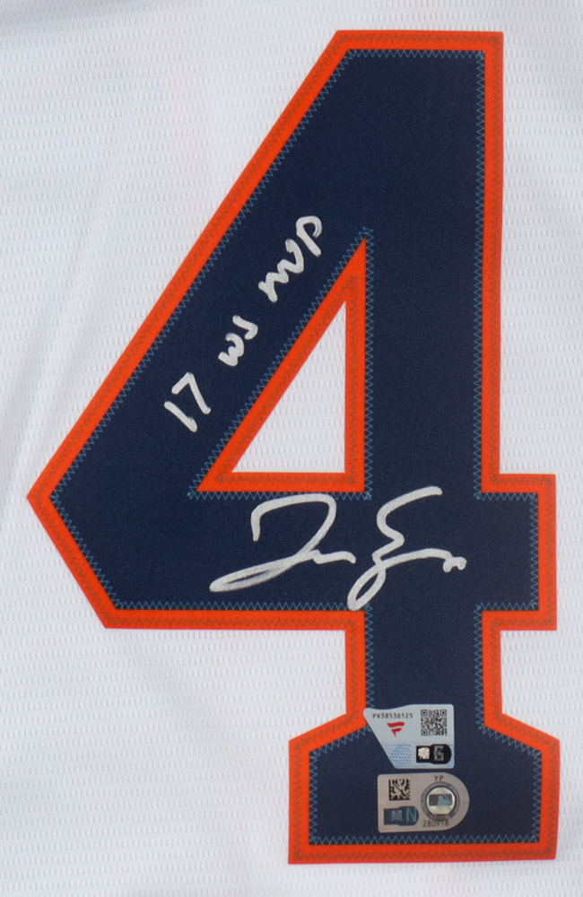 George Springer Signed Astros Nike Authentic Jersey (Fanatics & MLB) at PristineAuction.com George Springer Signed Astros Nike Authentic Jersey (Fanatics & MLB) at PristineAuction.com