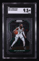 Jaylen Brown 2020-21 Panini Prizm #189 (SGC 9.5) at PristineAuction.com