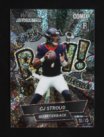 CJ Stroud 2023 Wild Card Alumination Comix ROY! Black Sparkles #ACSRY-CS2 #11/15 RC at PristineAuction.com